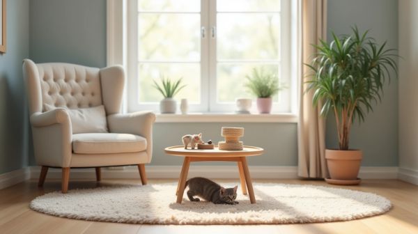 Préparer un environnement adapté pour votre chaton avec plaisir