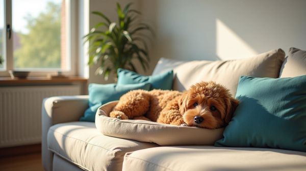 Un coussin chien déhoussable pour un confort optimal